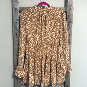 Forever 21 leopard print dress S